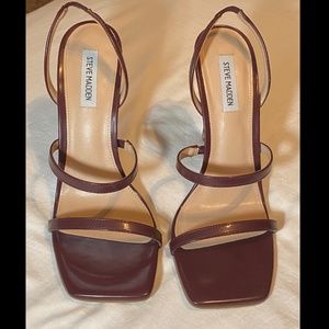 Steve Madden Gracey Heels - Size 11 - Burgundy